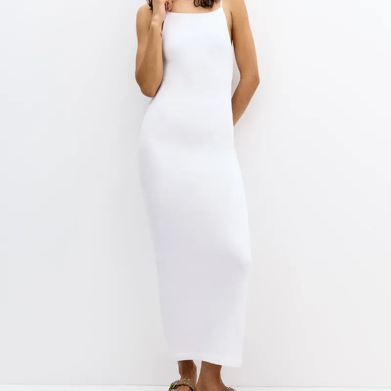 Vestido midi tirantes