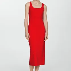 Vestido midi tirantes