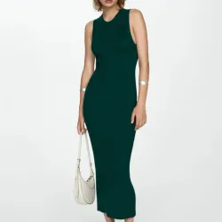 Vestido punto largo
