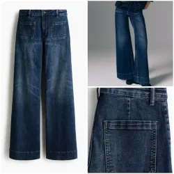 WIDE HIGH WAIST JEANS
