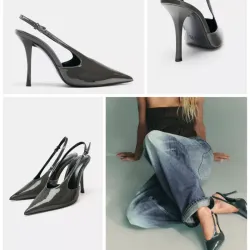 ZAPATO DESTALONADO EFECTO ACHAROLADO