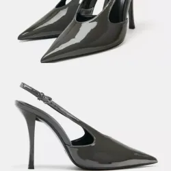 ZAPATO DESTALONADO EFECTO ACHAROLADO