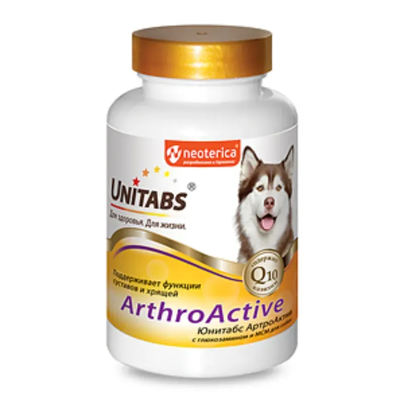 ARTHROACTIVE PARA PERROS CON GLUCOSAMINA Y MSM.