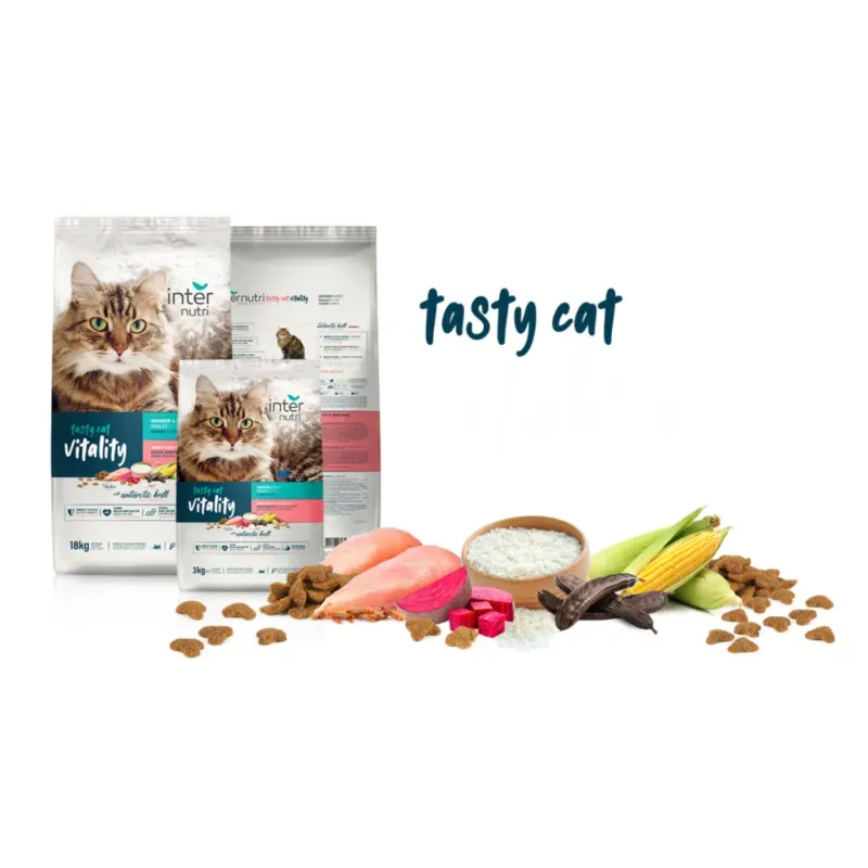 Internutri Tasty Cat Vitality. Pienso para gatos adultos