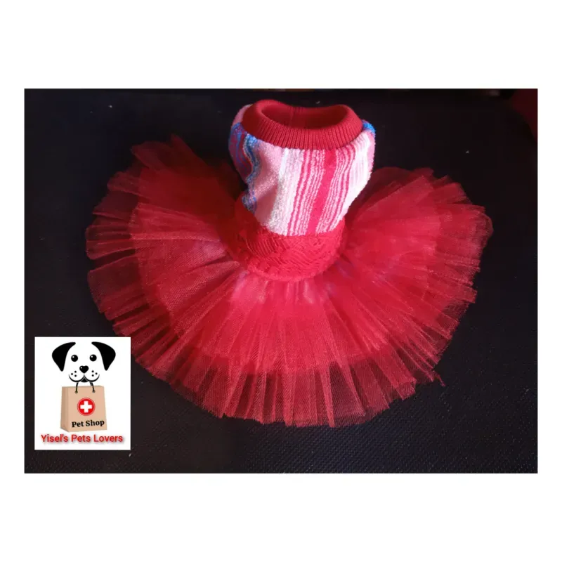 Vestido chiquito para mascotas