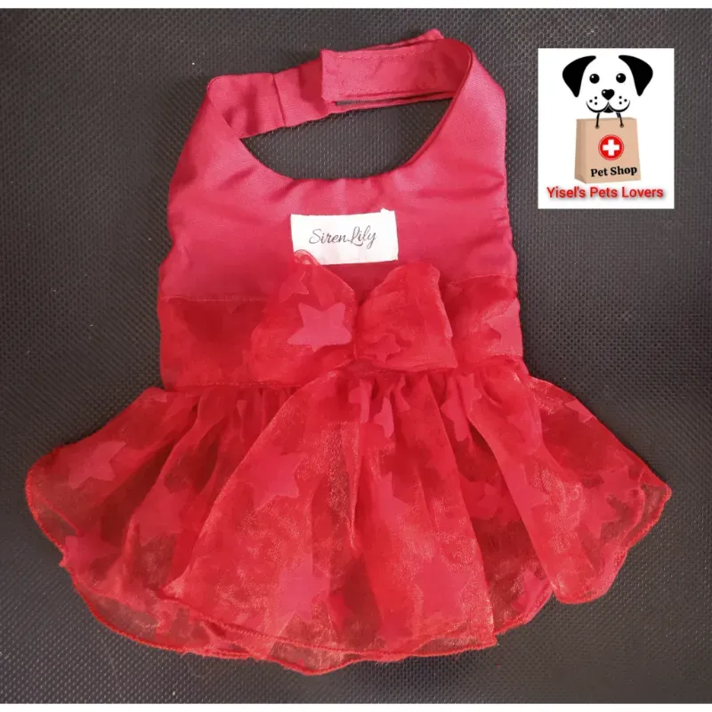 Vestido para perritas chiquitas