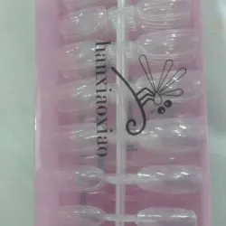 Caja de 240 uñas soff gel redondas medianas