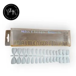 Caja de 300 uñas soff gel almendradas cortas