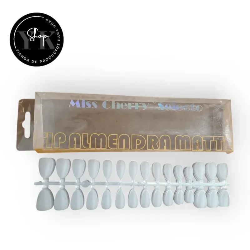 Caja de 300 uñas soff gel almendradas cortas