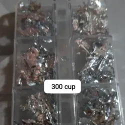 Caja de papel Plateado 