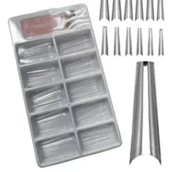 Caja de tips coffin 100 piezas 