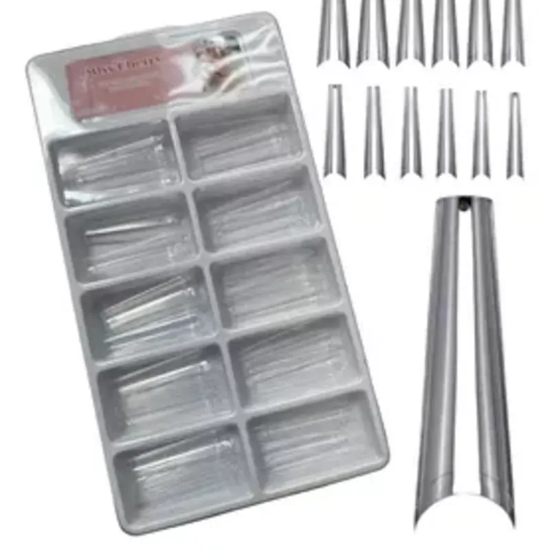 Caja de tips coffin 100 piezas 