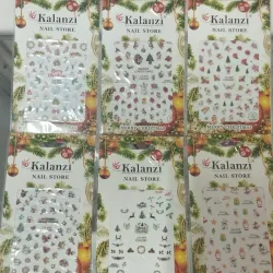 Calcomanías navideñas