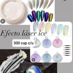 Efecto láser ice