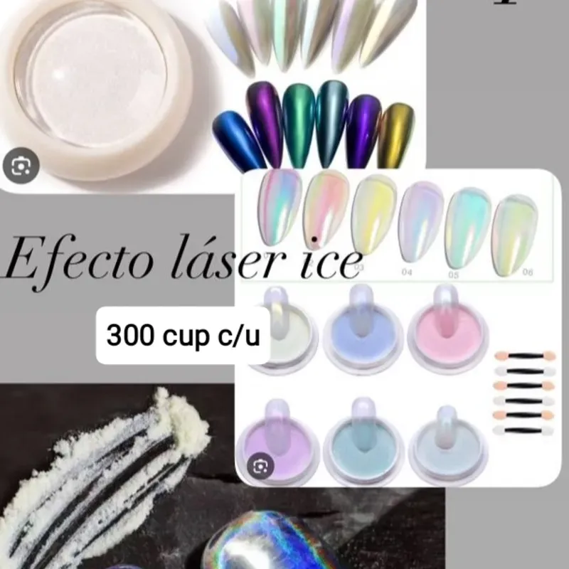 Efecto láser ice