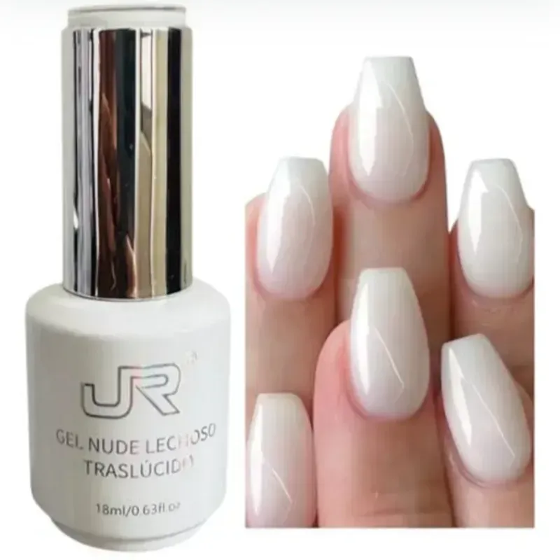 Esmalte blanco lechoso traslúcido JR 18 ml 