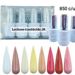 Esmaltes semipermanentes lechoso JR 18 ml