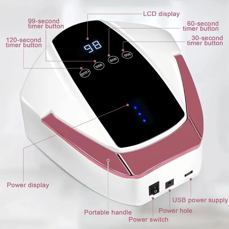 Lámpara recargable cordless