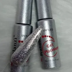 Liner platinium plateado