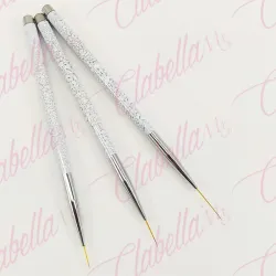 Pincel liner marmoleado