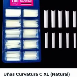 Uñas curvatura C XL (natural)