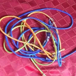 LIGAS DE AMARRE VERDE CON PINTA ROJA 🟢-🔴