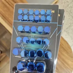 TAPON DE LUJO  EMBELLECEDOR PARA TORNILLOS  COLOR 🔵