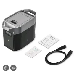 Batería auxiliar de delta 2 compatible con Ecoflow Delta 3 y Delta 3 Plus 