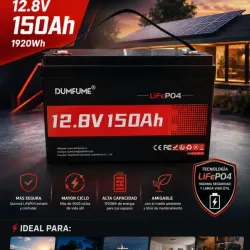 Batería DEMFUME 12.8V x 150Ah