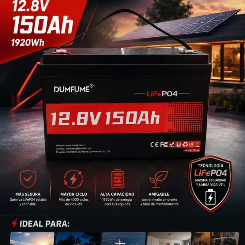 Batería DEMFUME 12.8V x 150Ah
