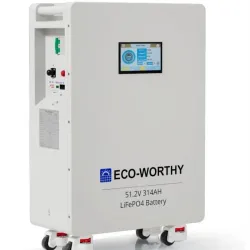 Batería ECO-WORTHY 16kWh, 51.2V X 314Ah