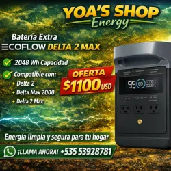 Batería extra para Ecoflow Delta 2 Max 
