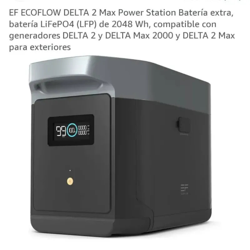 Batería extra para Ecoflow Delta 2 Max 