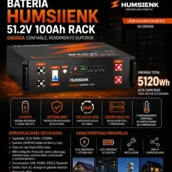 Batería Inteligente Humsienk 51,2 V x 100 Ah