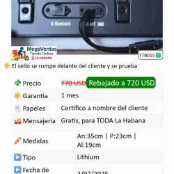 Bateria Tomaq Bryderk New Edition 72V - 45Ah