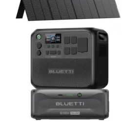 Bluetti AC 200 Max +  Batería Extra Bk300 + Panel Solar 350W