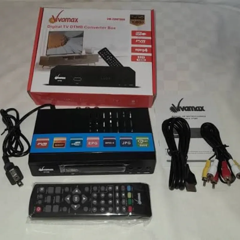 Cajita decodificadora para TV