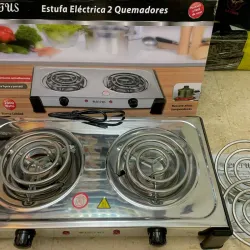 Cocina eléctrica Lotus de 2000W + 2 resistencias de repuesto 