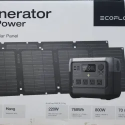 ECOFLOW RIVER 2 PRO + 2 PANELES DE 45 W