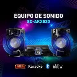 Equipo de música Panasonic 