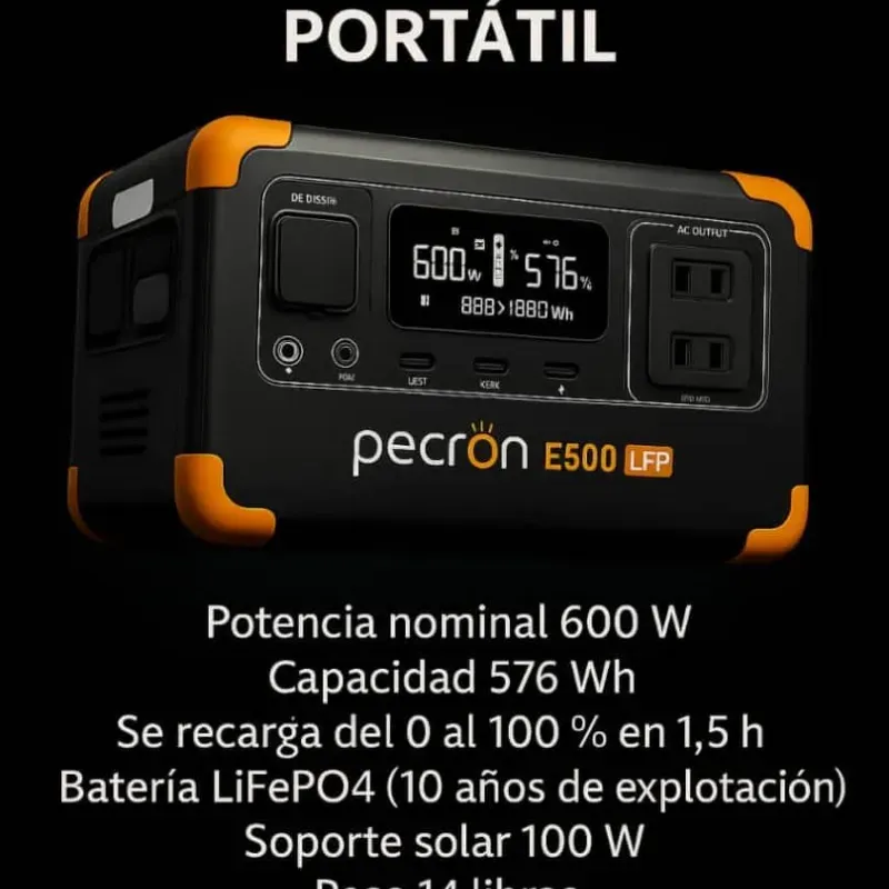 Estación de energía PECRON E500