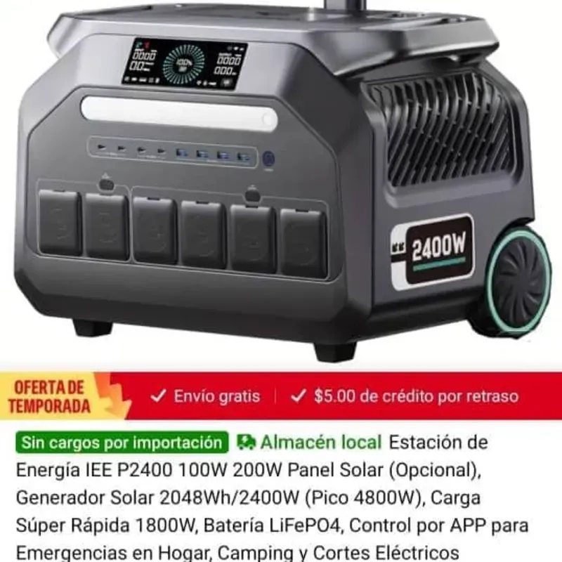 Estación energía IEE P2400 