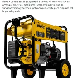 Generador DeWalt 8000W