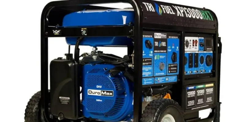 Generador DuroMax de 13000 W  TRIFUEL 