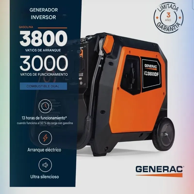 Generador eléctrico 3800 W