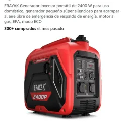 GENERADOR ERAYAK INVERTER SILENCIOSO 2400W