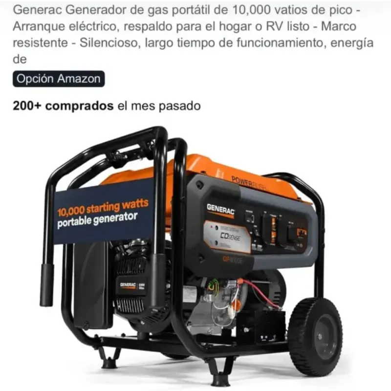 GENERADOR GENERAC 10000W