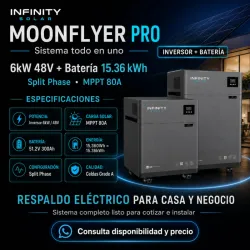 Infinity Solar (MOONFLYER PRO) 6kW + 15.36kWh