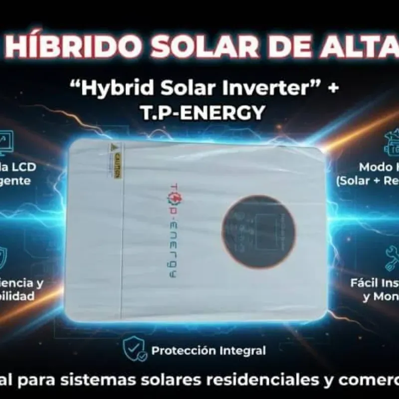 Inversor Híbrido T.P-ENERGY de 6.2KW