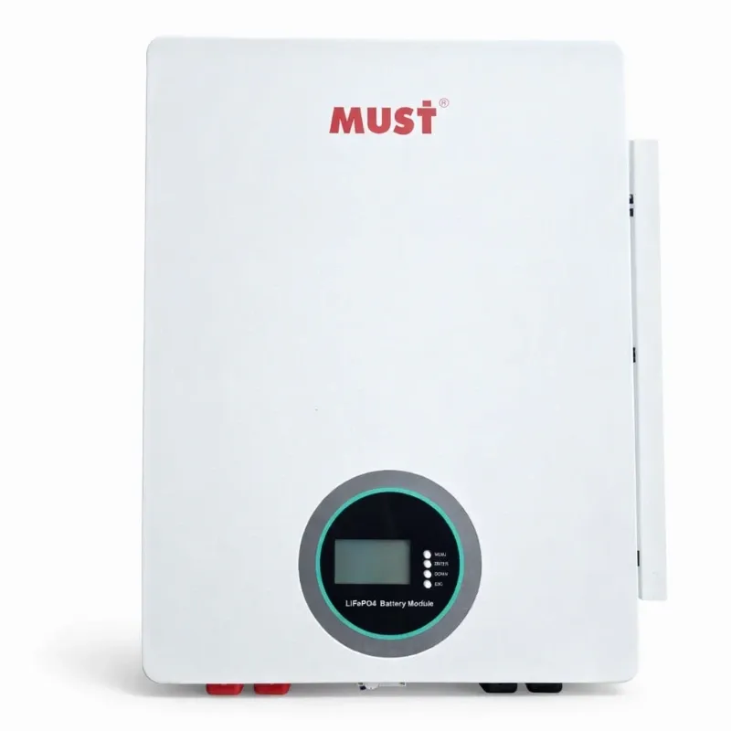 Inversor Must de 6kw de 110v-220v fase dividida + batería Must de 10kwh